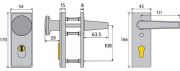 Abus Schutzbeschlag KKZS700