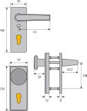 Abus Schutzbeschlag KKT512