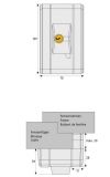 Automatisch verschlieendes Fenster-Zusatzschloss FTS99